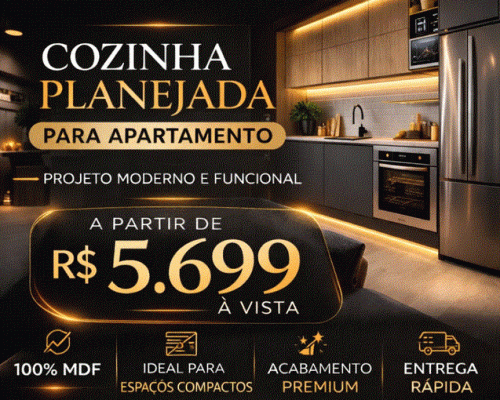 PROMOÇÃO COZINHA APARTAMENTOS